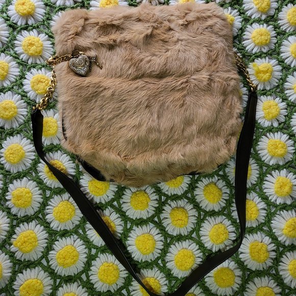 Juicy Couture 100% Rabbit Fur Bag